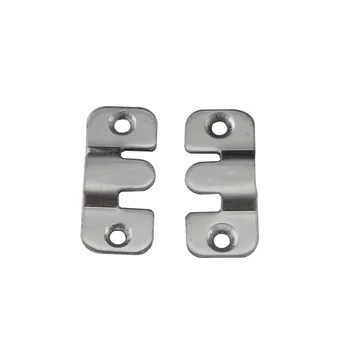 

Free Shipping 4pcs 43x19mm Stainless Steel/Iron Connector Brackets 2mm Thickness Sectional Corner Bracket