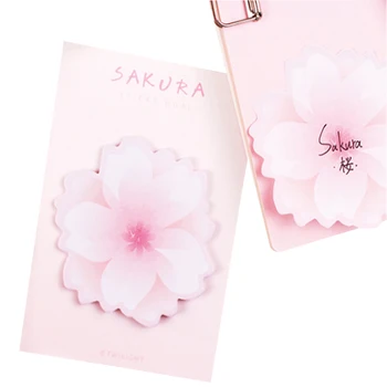 

30packs /lot Lovely Cherry Blossoms Sticky Memo Pad N Times Sticky Notes School Stationery for Children