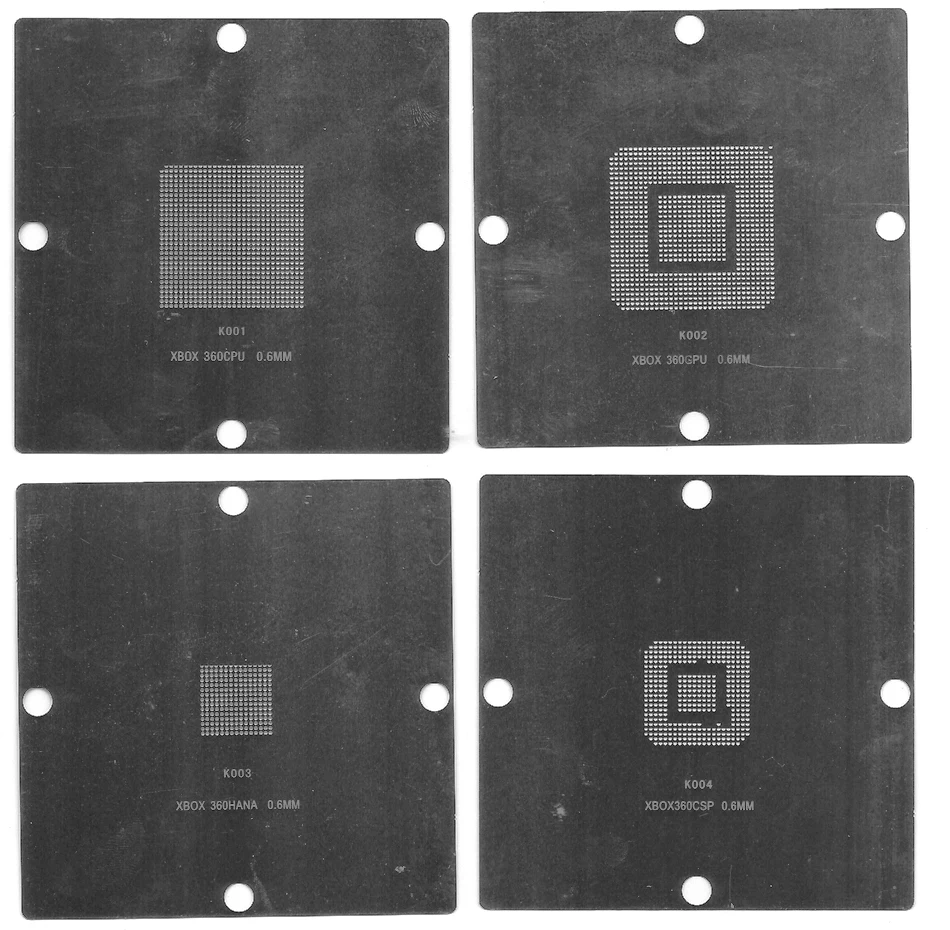11 шт 90x90 мм BGA Rebaling Трафареты комплект для PS3 Процессор GPU CXR714120 CXD2964GB CXD2973GB/xbox 360 CSP HANA