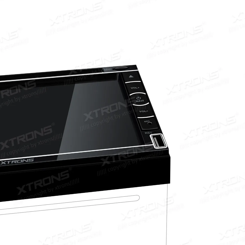 Cheap XTRONS Universal 6.95" HD Digital Touch Screen Double Din Car autoradio Stereo Radio DVD Player GPS Navigation SD USB SWC 1080P 3