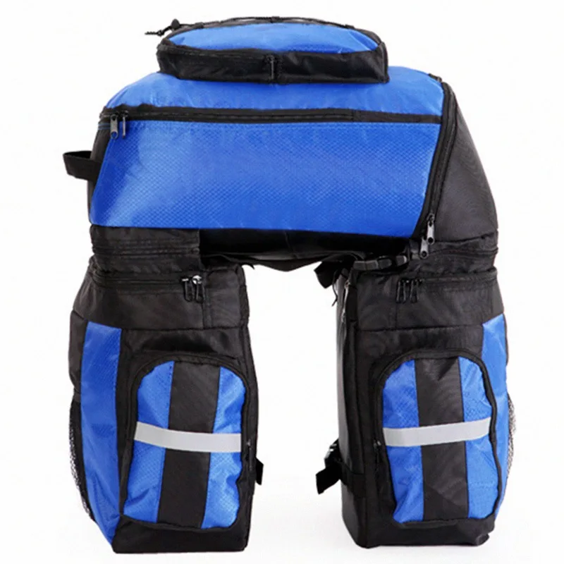 

3 In 1 Bike Bag Rear Backpack 65L MTB Bicycle Bag Rucksack Cycle Cycling Bag Seat Bycicle Accessories With Waterproof Cover