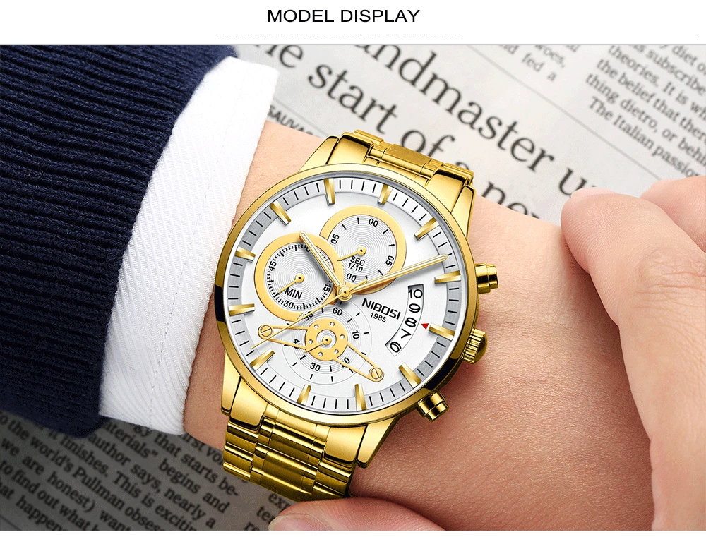 Luxury Watches Men High Quality Watches Men Luxury Brand Wristwatches Fashionable Erkek Kol Saati Metal Stainless steel Saat Man (20)