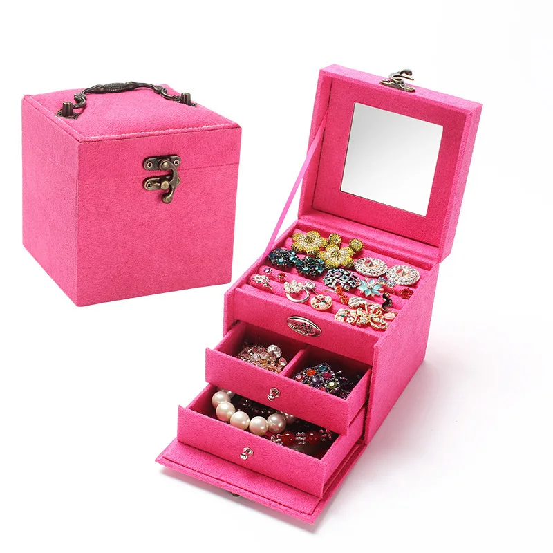 Drop Fashion Jewelry Box 4 Color Birthday Wedding Valentine Drop Fashion Jewelry Box 4 Color Birthday Wedding Valentine Gifts S Grown Up Women Day Jewel In Packaging