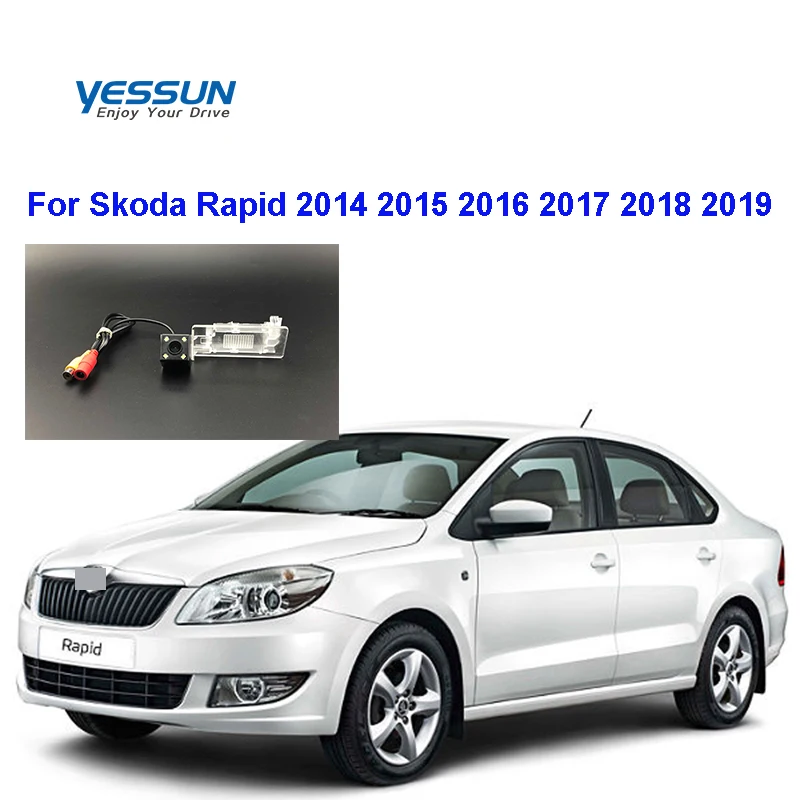 

Yessun HD CCD Night Vision Car Rear View Reverse Backup Camera Waterproof For Skoda Rapid 2014 2015 2016 2017 2018 2019