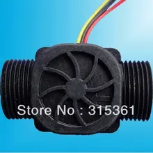 1/" Датчик потока воды для промышленного сельского хозяйства орошения 3,5 V-24 V DC