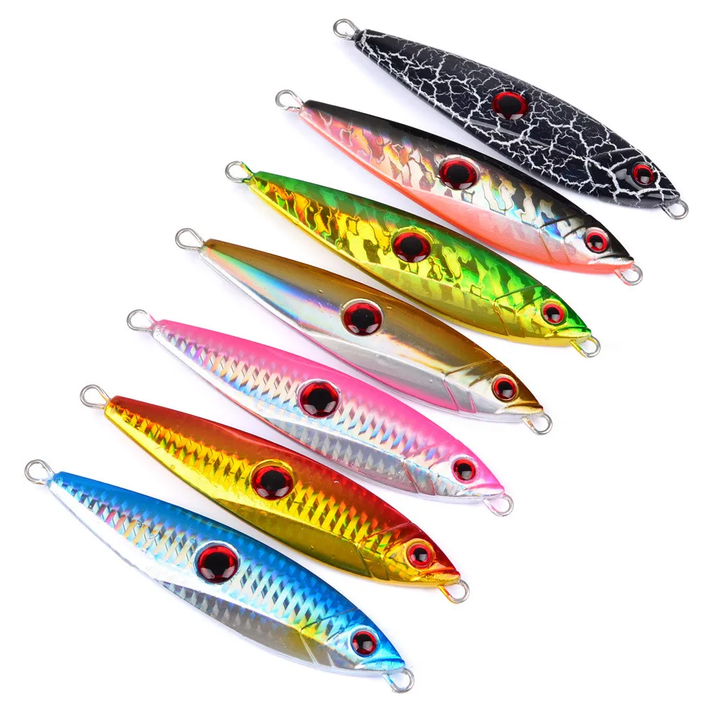 5pcs Metal Jigs Butterfly Knife Jigs 760g Snapper Jiggings King Tuna