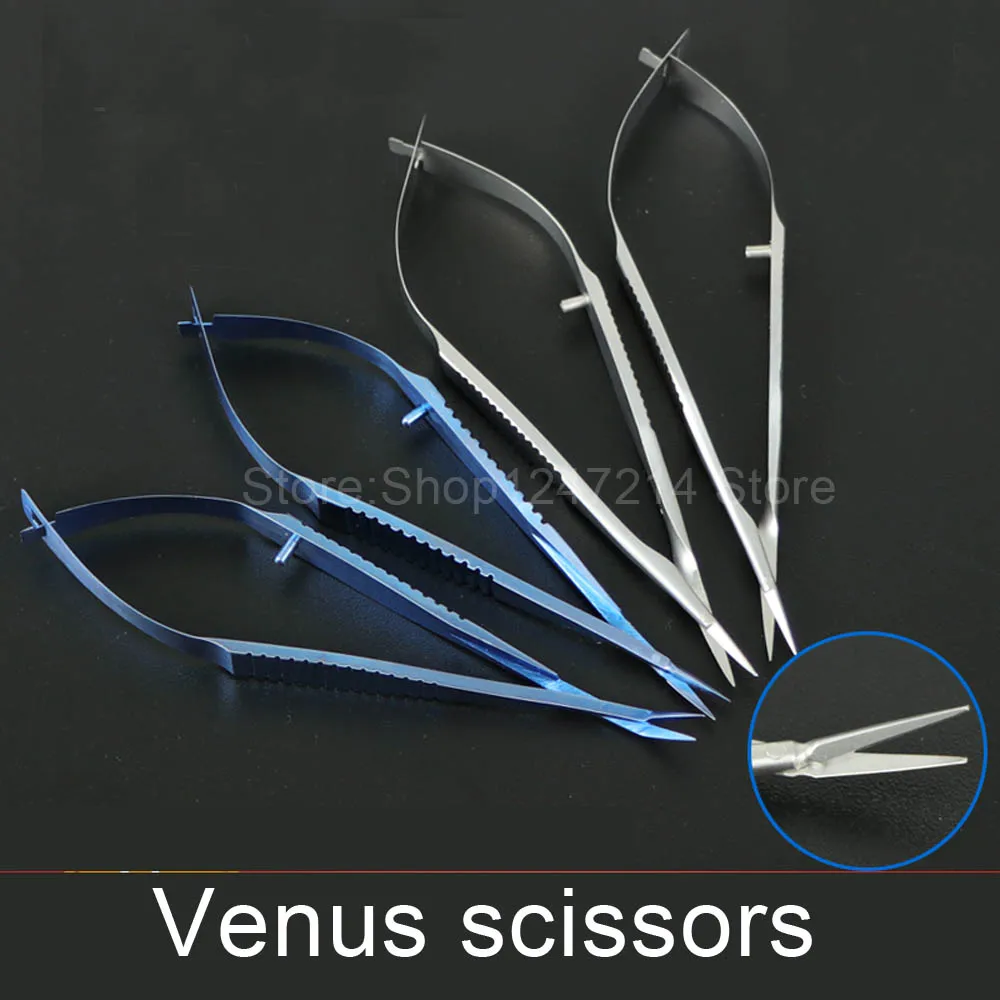 8.5cm Venus scissors double eyelid iris scissors   Makeup Scissor 2