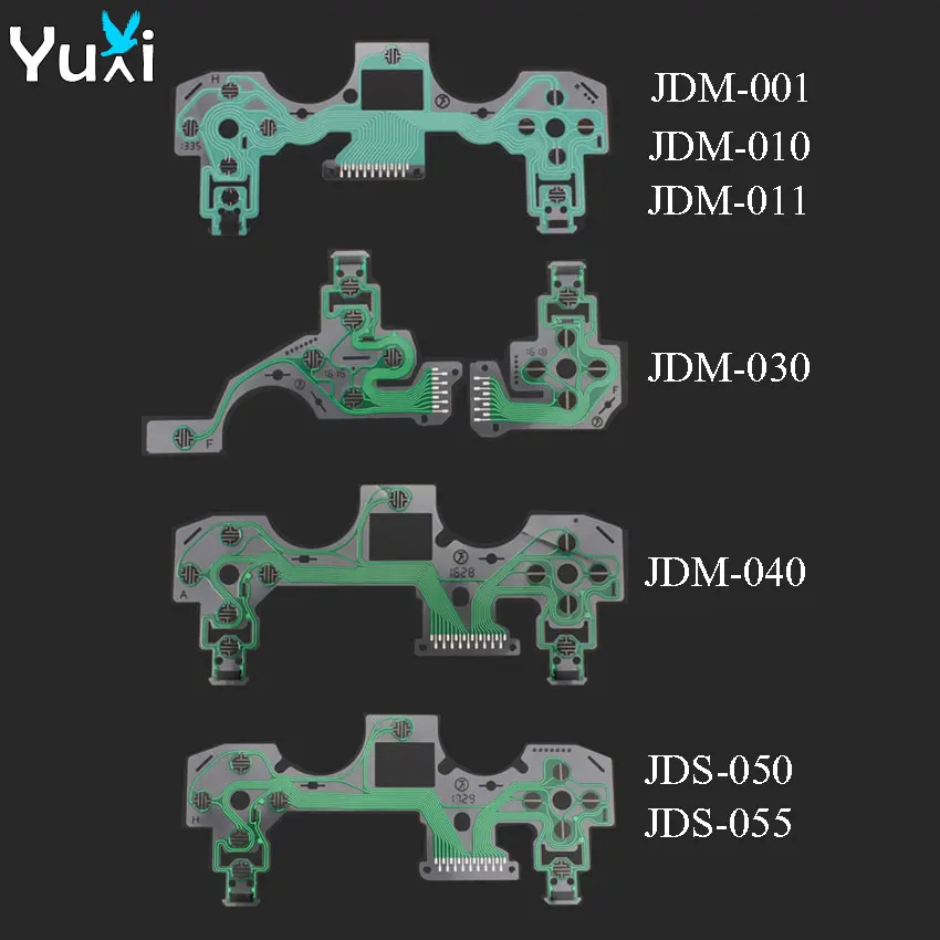 YuXi печатная плата PCB лента для sony PS4 Dualshock 4 Pro тонкая беспроводная проводящая пленка для контроллера пленка клавиатура гибкий кабель