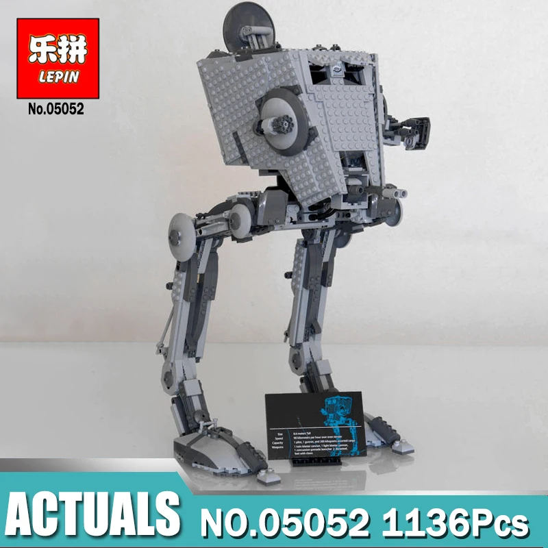 

Star Series Wars 05052 Toy Compatible Legoing 10174 The Out of print AT set ST Building Blocks Children Christmas Gifts