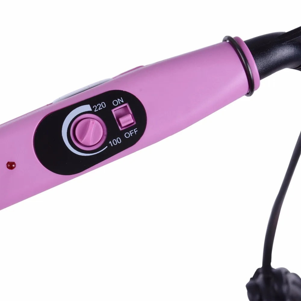 1 Set Loof Hair Extension Fusion Iron Tool Pre Bonded Keratin Adjustable Temperature Heat Iron Hair Connector Full Tool Kit hair extension tool