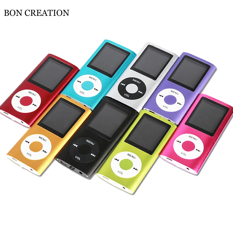 Музыкальный плеер BON CREATION музыкальный с 1 8 дюймовым ЖК экраном и металлическим