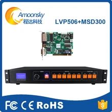 AMS-LVP506 светодиодный видео процессор с 1 nova msd300 отправить открытку использовать для программируемая светодиодная видеопанель вращающийся стеллаж для обуви 476*535 мм p1.4