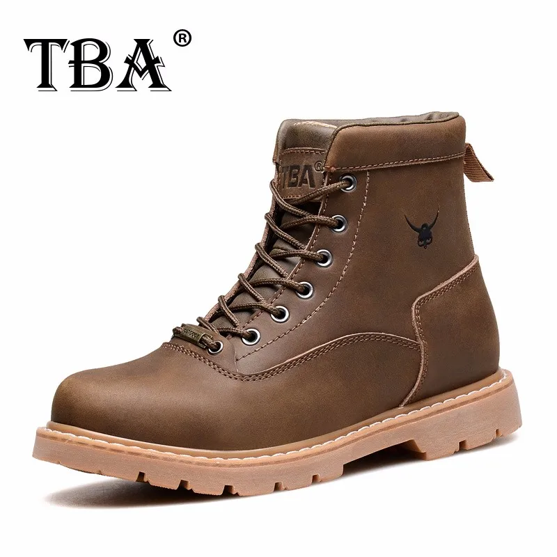 TBA/Популярный бренд Новые Утепленная одежда Для мужчин зимние Бег высокое качество из искусственной кожи Обувь первой необходимости