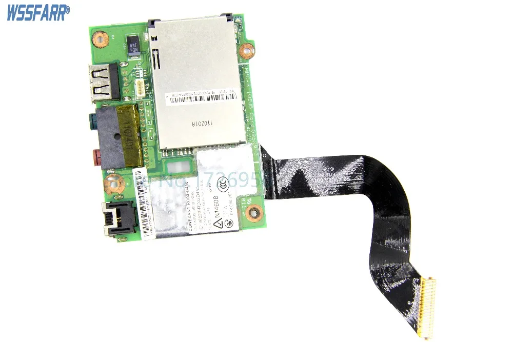 Для Lenovo Ibm ThinkPad X201 X201s X201T X201i аудио плата ethernet Плата usb 60Y5407|usb audio|audio usbthinkpad x201 |