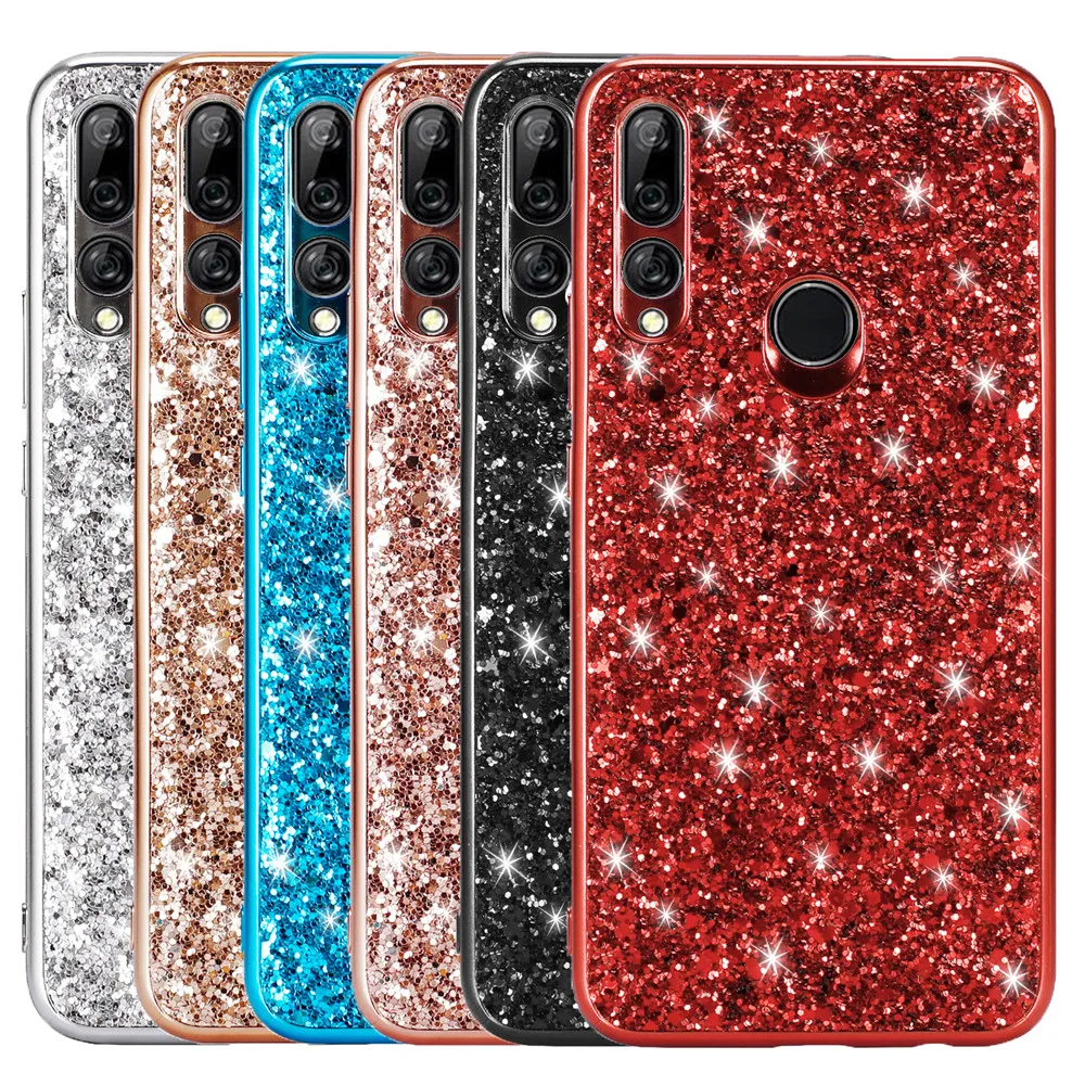 

Luxury Glitter Case for Xiaomi Redmi Note 7 5 6 Pro Case Bling Bling Sequins Cover on xiaomi redmi GO 7 Soft TPU Fundas Coque