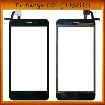 

10PCS/LOT Touch Panel For Prestigio Wize G3 PSP3510 DUO PSP 3510 Touch Sensor Touch screen Digitizer Black Color IN Stock