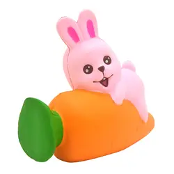 14 см Jumbo мультфильм морковь кролик мягкими замедлить рост мягкий зайчик куклы Ароматические хлеб торт малыш игрушки куклы Hotsale