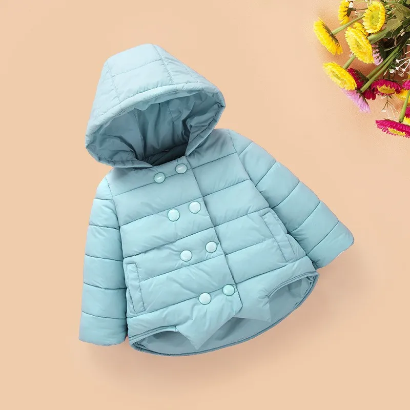 BibiCola Baby Girls Winter Coats New baby Coat Cotton baby Coat Toddler