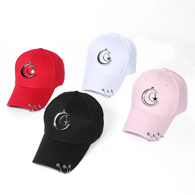 2018 spring and autumn Korean fashion hoop hat personality men women