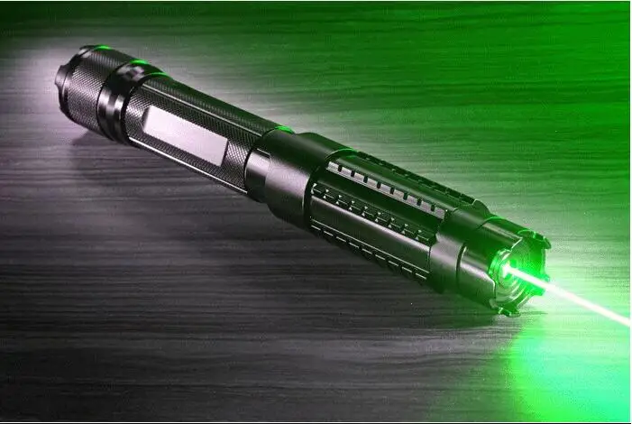 Самый мощный светильник для вспышки LAZER фонарь сжигания 100000 м 532 нм 20 Вт SOS