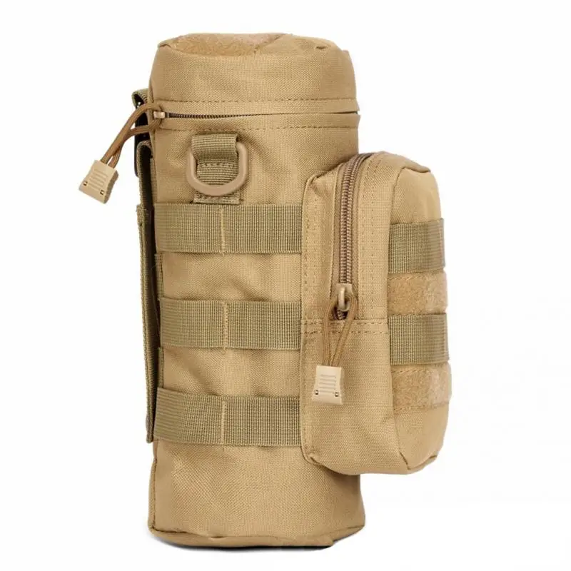 

Outdoors Water Bottle Pouch Tactical Gear Kettle Waist Shoulder Bag for Army Fans Climbing Camping Hiking Bags