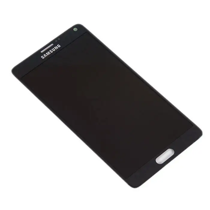 display assembly with touchscreen for Samsung for Galaxy Note 4 SM N910C black GH97 16565B