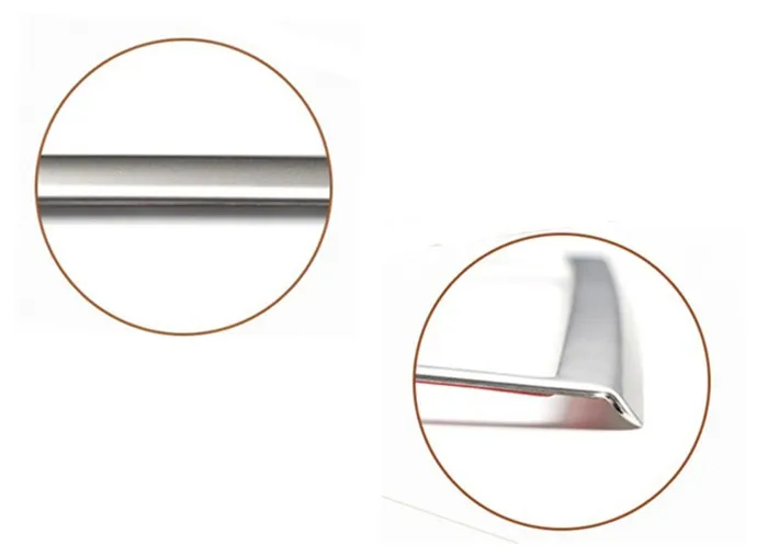 Stainless steel dashboard stereo ring cover trim horn circle frame decoration strips interior molding sequins 3D sticker for BMW X5 X6 (6)