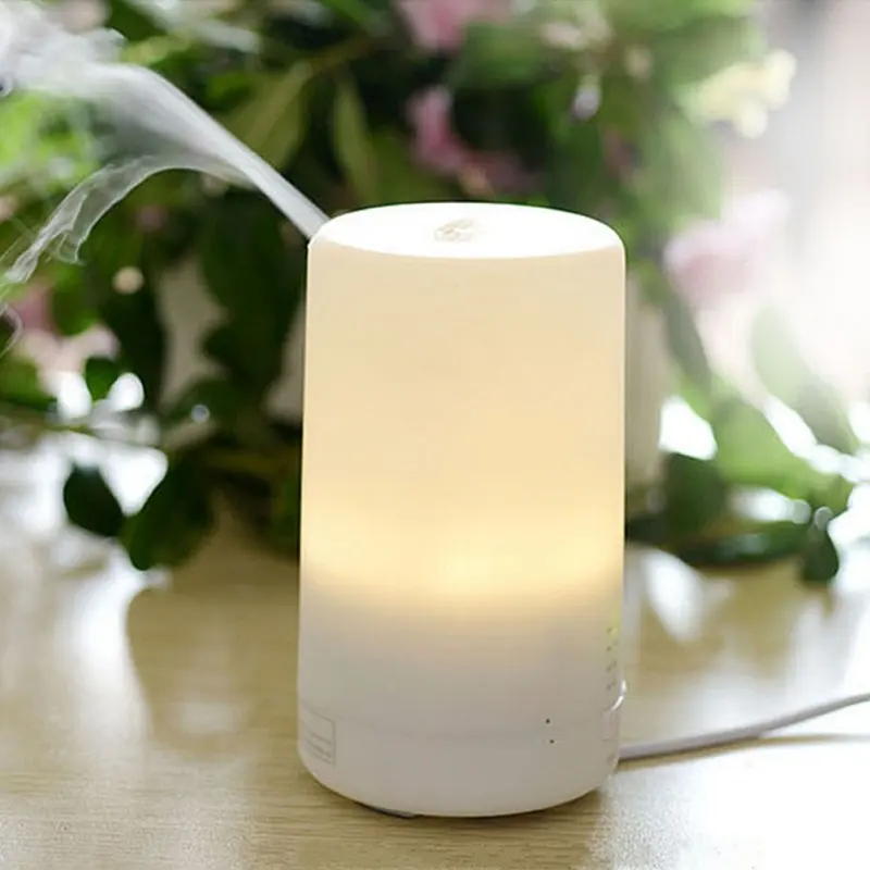 3 In1 HA CONDOTTO LA Luce di Notte del USB di Olio Essenziale di Aromaterapia Ultrasuoni Proteggere Aria Umidificatore Elettrico A Secco Diffusore di Fragranza 2019