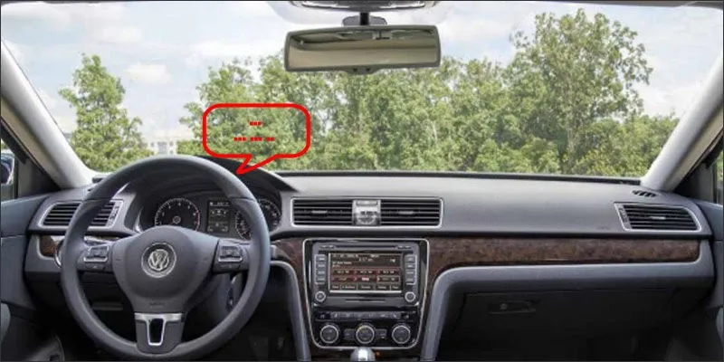 Автомобильный HUD Дисплей для Volkswagen Passat B6 B7 CC/Magotan 2006- Refkecting лобовое стекло экран вождения экран проектор
