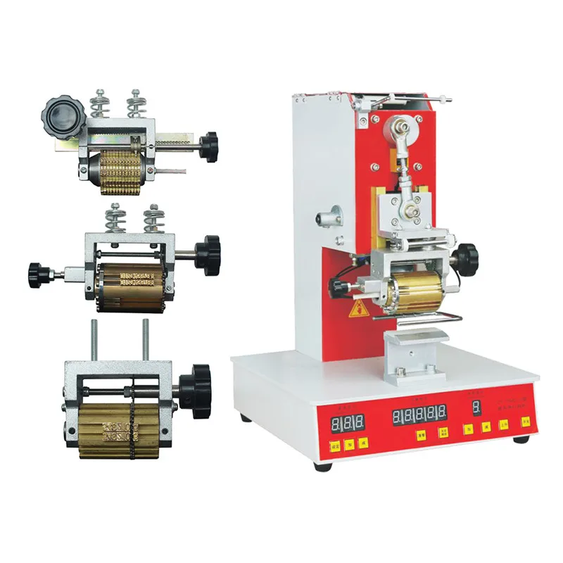

220V Electric dialing Foil Stamping Machine Manual Bronzing Machine for PVC Card leather and paper embossing stamping machine
