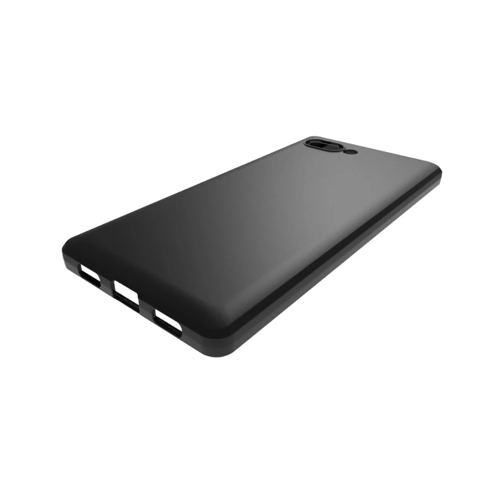 Матовый черный чехол для Blackberry Key2 key 2 BBF100 мягкий силиконовый из ТПУ матовый
