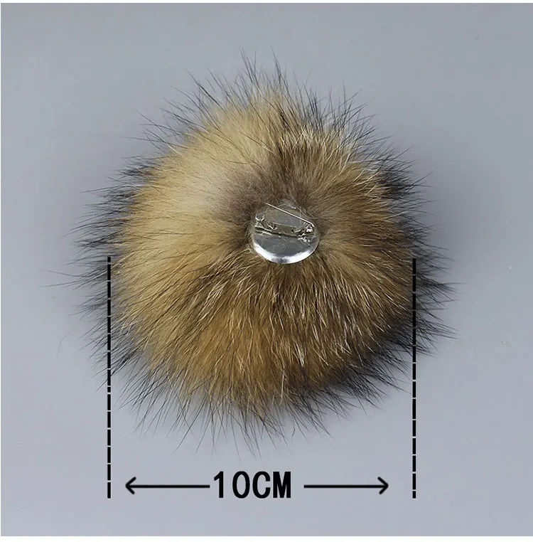 Помпон из натурального Лисьего меха для женщин, Меховые помпоны для шапки, шапки, большой помпон из натурального меха енота для шапки, зимние аксессуары