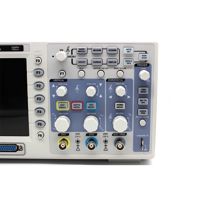 Hantek MSO5202D Digital Oscilloscope USB 200Mhz 2 Channels Hantek Osciloscopio +16Channels Logic Analyzer + External Trigger (2)