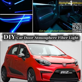 

interior Ambient Light Tuning Atmosphere Fiber Optic Band Lights For Proton Iriz / Global Small Car / Compact Car Inside Door
