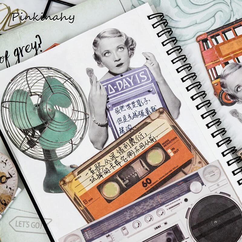 

32 Pcs/bag Creative vintage Life people memo pad planner sticky note paper sticker kawaii stationery pepalaria office