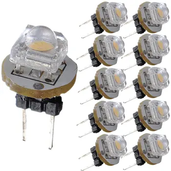 

10 x G 4 LED SMD 0.2 W 12 V LED Lamp Warm White Reading Light RV Camper Boat Lamp