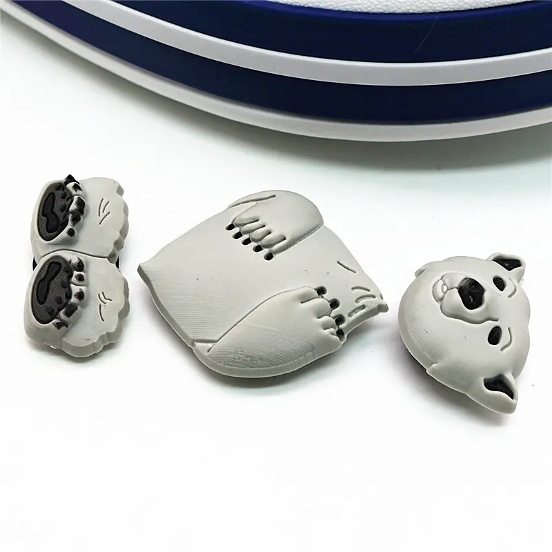 Novelty 3D Dragon Snake Garden Shoe Decoractions Cartoon Animals Style Croc Shoe Charm Accessories Give Your Child the Best Gift