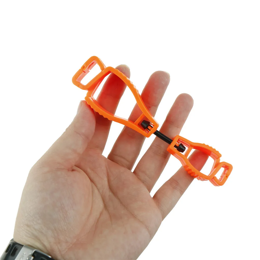 Buy 1pc 128*25mm glove holder Glove Clip plastic