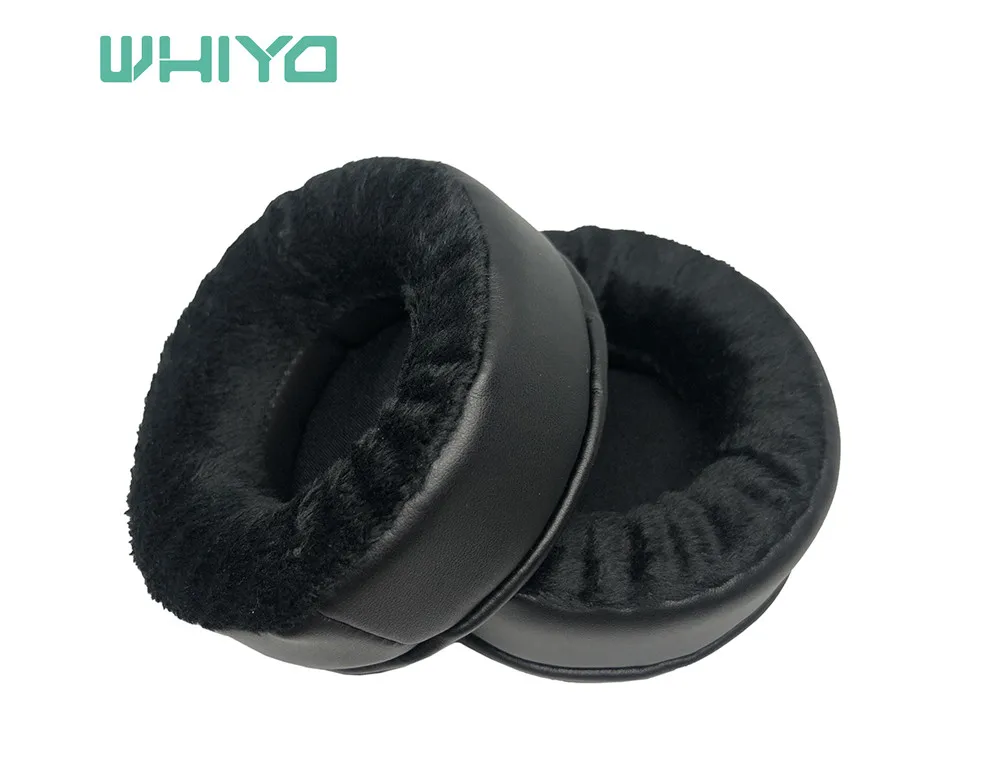 

Whiyo Earmuff Cover Replacement Ear Pads Cushion Earpads Pillow for Bluedio T5S Active Noise Cancellation Over-ear Headphones