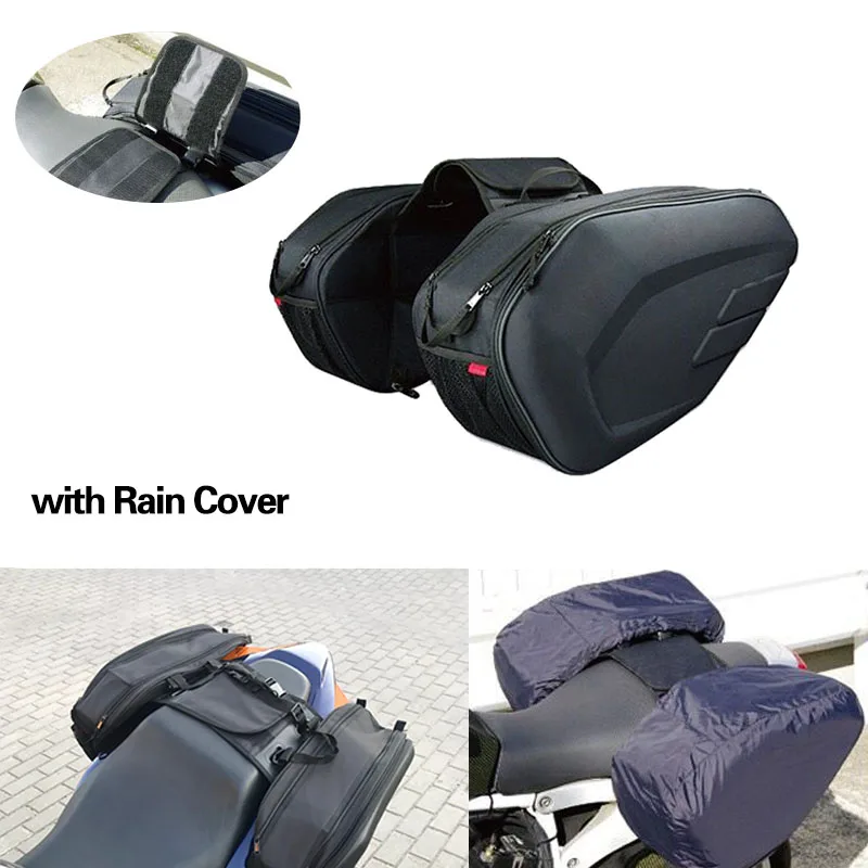 Седло для мотоцикла, сумка для мотокросса, шлем, рыцарь, дождевой хвост, багаж, 3 в 1, многофункциональная велосипедная седельная сумка