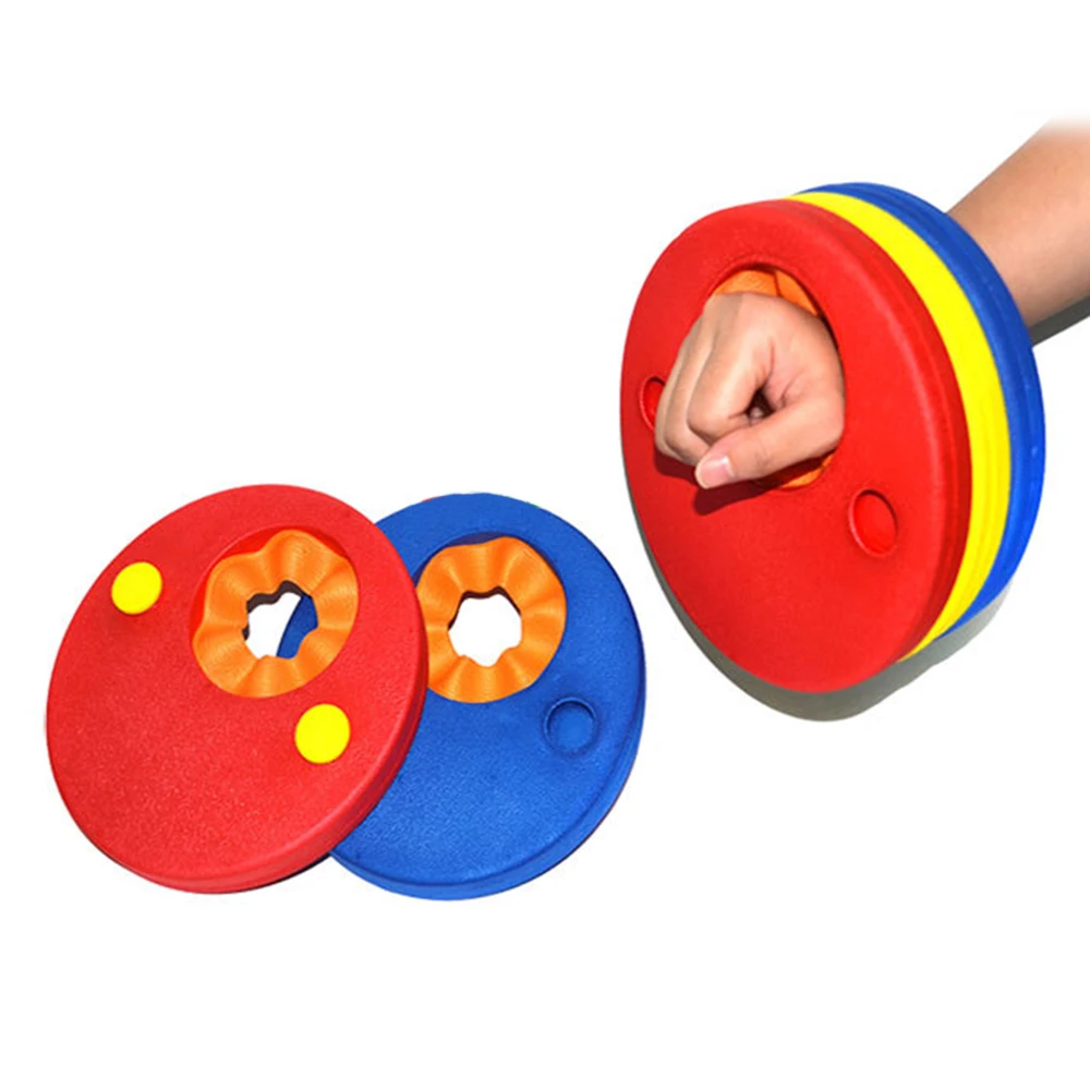 1 пара EVA пены плавательные диски нарукавники рукава для плавания надувной матрас для бассейна доска ребенок плавать ming упражнения кольцо круги