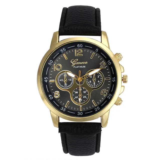 Unisex Casual Faux Leather Quartz Analog Wrist Watch Watches of Lovers clock dre Unisex Casual Faux Leather Quartz Analog Wrist Watch Watches of Lovers clock dre