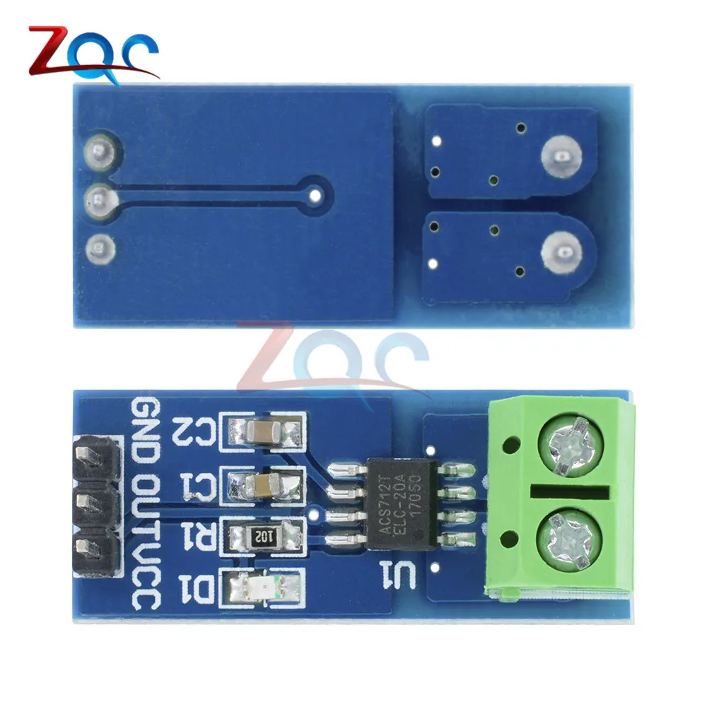 Модуль датчика тока Холла 20A ACS712 модель 20A ACS712 20A для Arduino