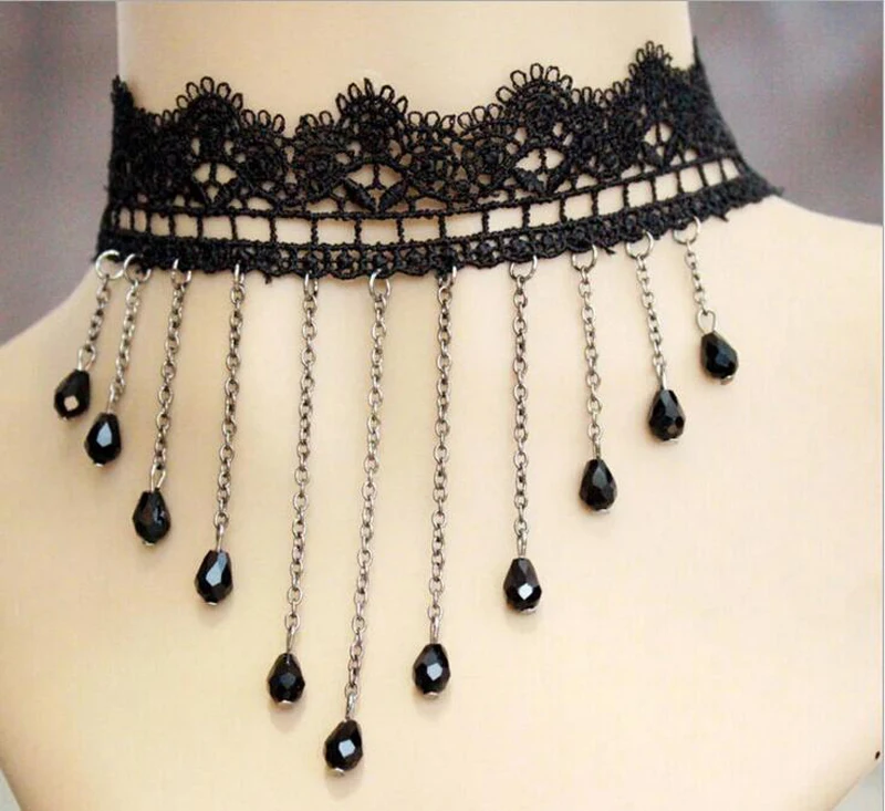 Fashion Lace Rope Chain Chokers 