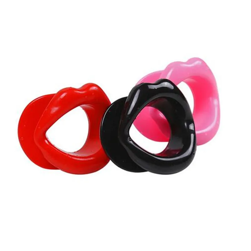 New-3-Color-Sexy-Lips-Rubber-Mouth-Gag-Open-Fixation-Mouth-Stuffed-Oral-Erotic-Sex-Toys