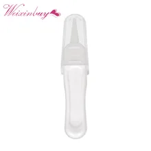 Очиститель для ухода за телом пластиковые щипцы новорожденный младенец Пинцет для чистки уха носа пупка