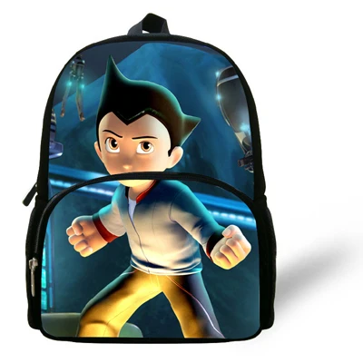 12-дюймовый Mochila Escolar Astro Boy Рюкзак школьный мультфильм Astro Boy школьная сумка дети мальчик Книга сумка От 1 до 6 лет - Цвет: Хаки