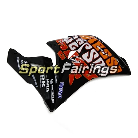 Инъекции Обтекатели для Honda CBR250RR, 11, 12, 13, 14, 2011 2012 2013 ABS Пластик мотоцикл обтекателя оранжевый набор для черного корпуса