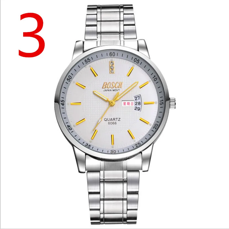 

men New Fashion Mechanical Watch Stainless Steel Concise Casual Luxury Business Wristwatch