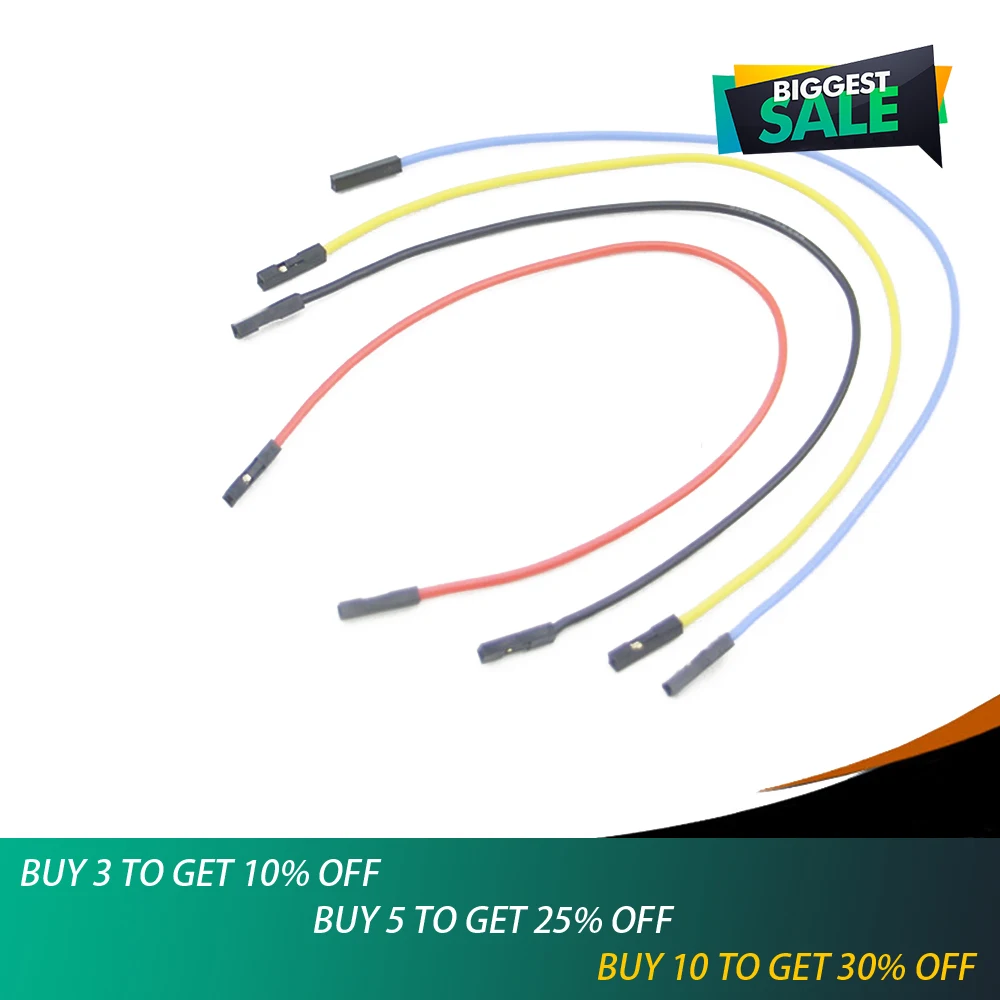 

10pcs OSD GPS flight control image transmission cable / soft silicone wire single 2.54 Dupont line length 22 cm